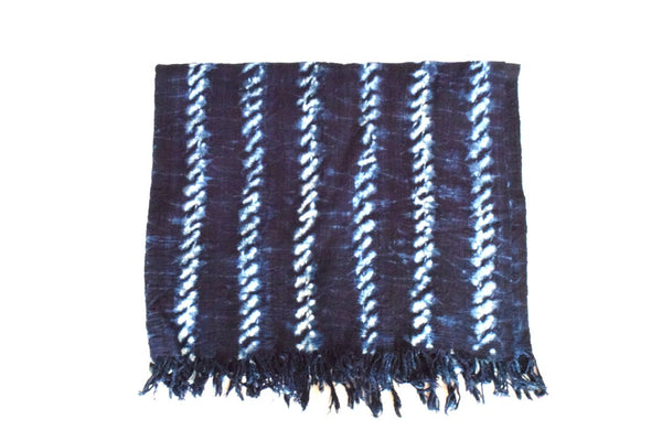 Handwoven Indigo Throw
