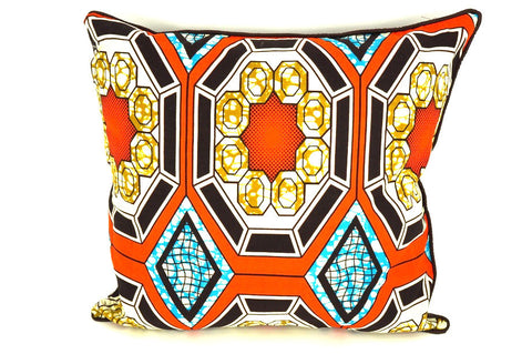 Diamond Deco Wax Print Pillow